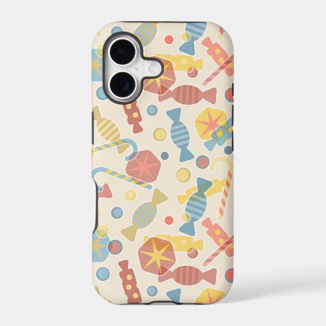 Sweets And Candy Pattern Iphone Case (Back)