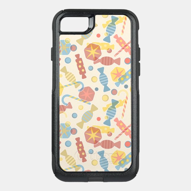 Sweets And Candy Pattern Otterbox iPhone Case (Back)