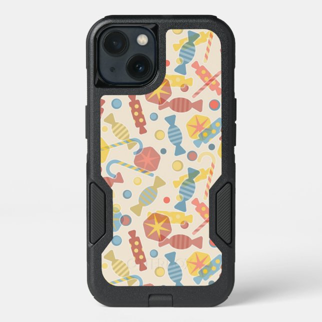 Sweets And Candy Pattern Otterbox iPhone Case (Back)