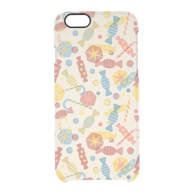Sweets And Candy Pattern Uncommon iPhone Case (Back)