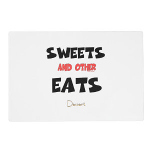 Sweets And Other Eats Placemat