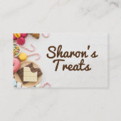 Sweets and Treats Candy Maker Business Card (Back)