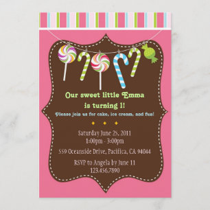 Sweets and Treats Invite