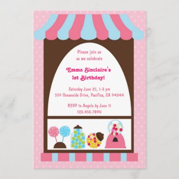 Sweets And Treats Invite Two by TreasureTheMoments at Zazzle