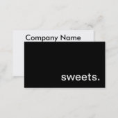 Sweets Business Card (Front/Back)