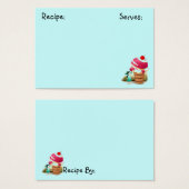 Sweets Recipe Card (Front & Back)