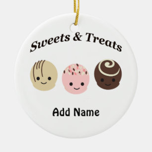 Sweets & Treats! Chocolates Ceramic Ornament