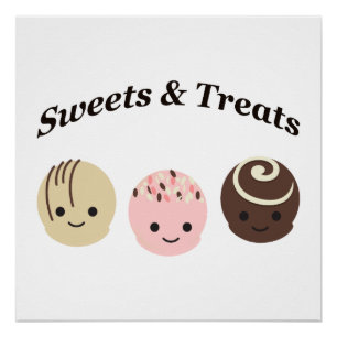 Sweets & Treats! Chocolates Poster