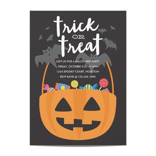 Sweets  Treats Halloween Invite