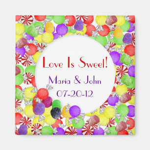 Sweets Wedding Magnet