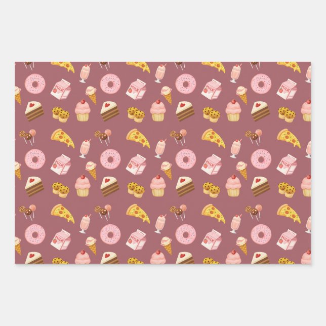 Sweets Wrapping Paper (Front)