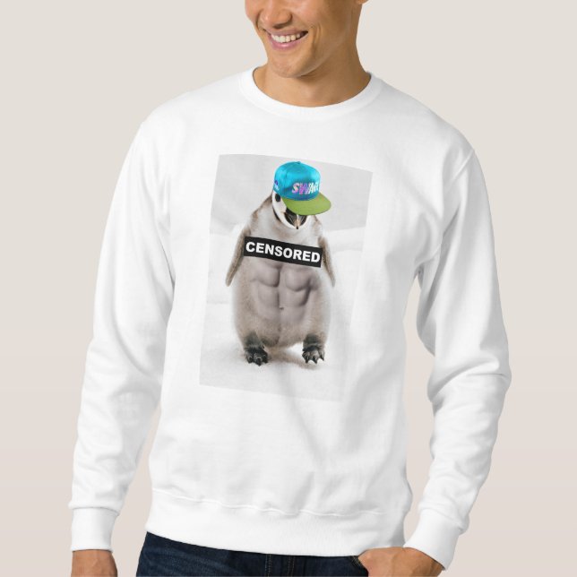 sweg penguin sweatshirt (Front)