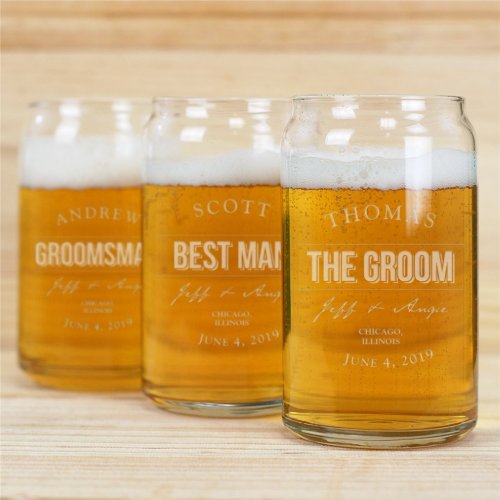 Swell Engraved 16 oz Can_Shaped Beer Glass