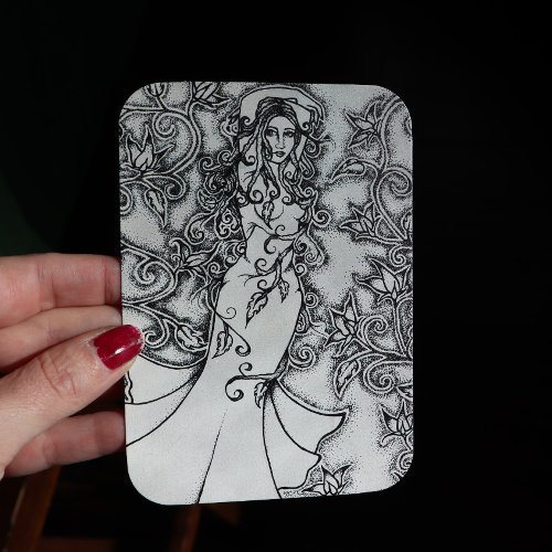 Swept up Ink Goddess Pagan Art Business Card
