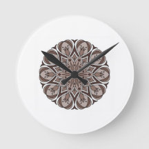 SWERVE acrylic wall clock