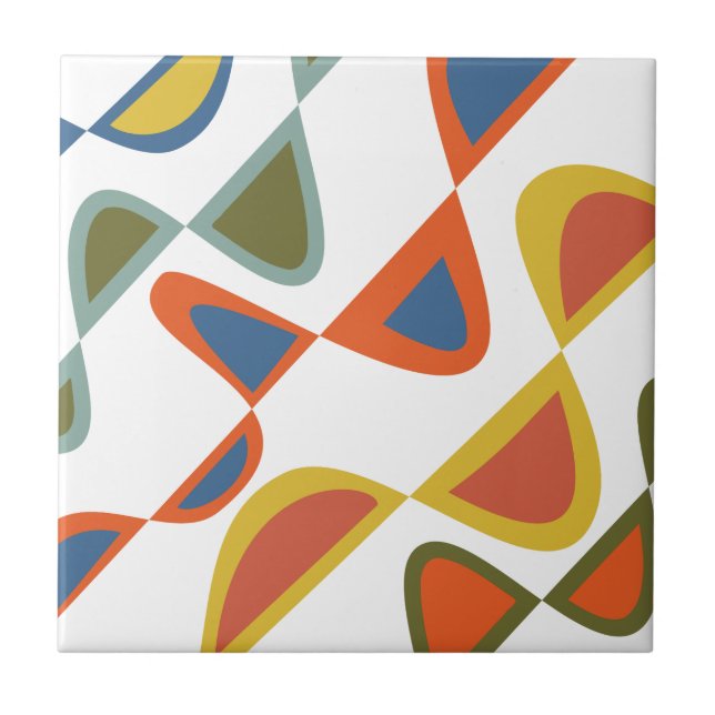 Swerve Ceramic Tile (Front)