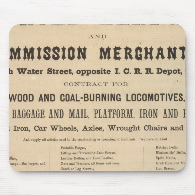 Swetland, Pratt and Company Mouse Pad (Front)