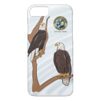 SWFEC Eagle Couple Art Phone Cases