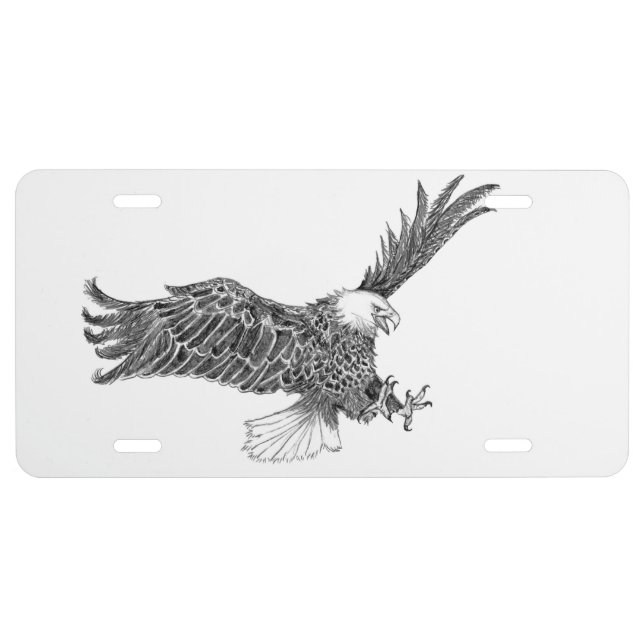 SWFL EAGLE HARRIET OZZIE M15 EAGLETS License Plate (Front)