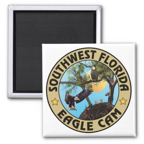SWFLEagleCam Logo Magnet VARIOUS SHAPES