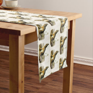Swift Fox (Vulpes Velox) from Audubon's Quadrupeds Medium Table Runner