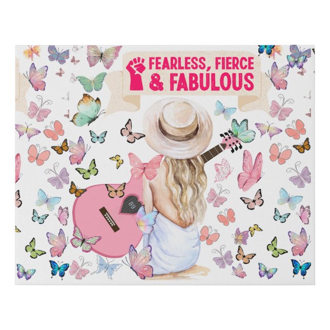 SWIFT-INSPIRED FEARLESS BUTTERFLY PRINT (Front)