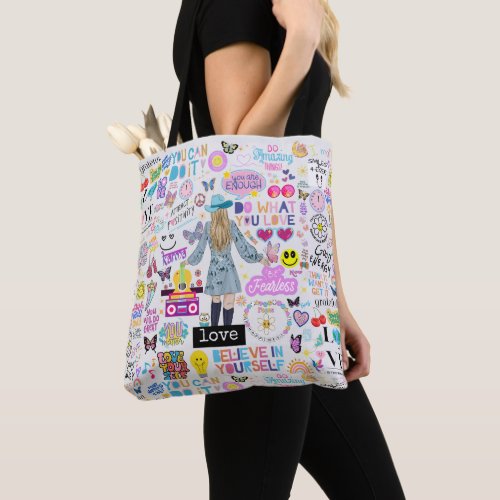 SWIFT_INSPIRED LOVE AFFIRMATIONS TOTE BAG
