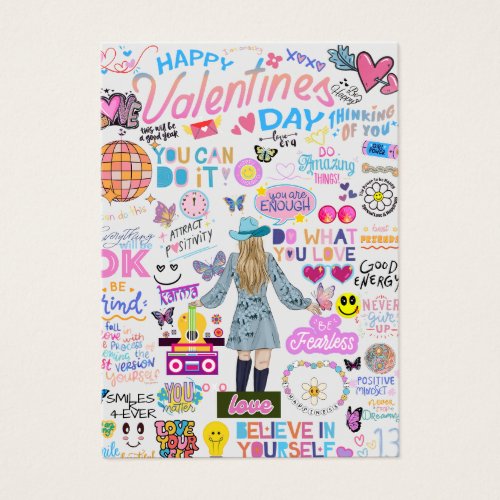 SWIFT_INSPIRED VALENTINES CARDS Pack of 100