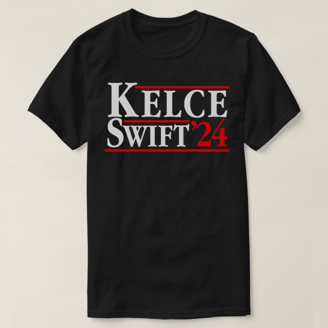 Swift Kelce 2024 TShirt (Design Front)