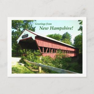 Swift River Bridge - New Hampshire Postcard