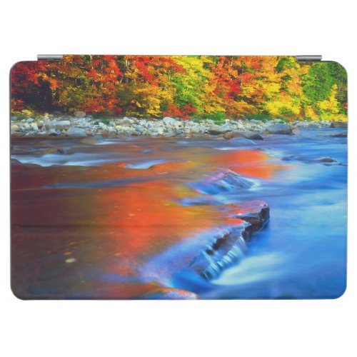 Swift River reflecting autumn colors iPad Air Cover