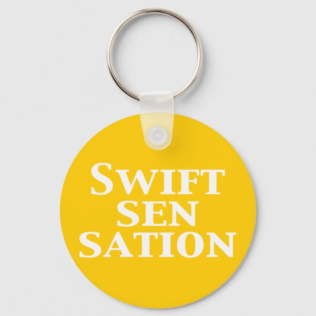 Swift Sensation Gifts Keychain (Front)