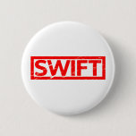 Swift Stamp Pinback Button