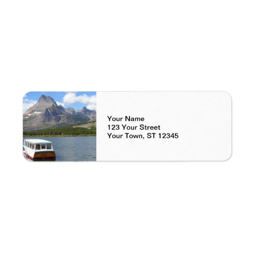 Swiftcurrent Lake _ Glacier National Park Label