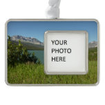Swiftcurrent Lake View at Glacier National Park Christmas Ornament
