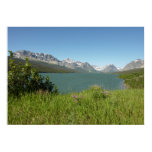 Swiftcurrent Lake View at Glacier National Park Poster