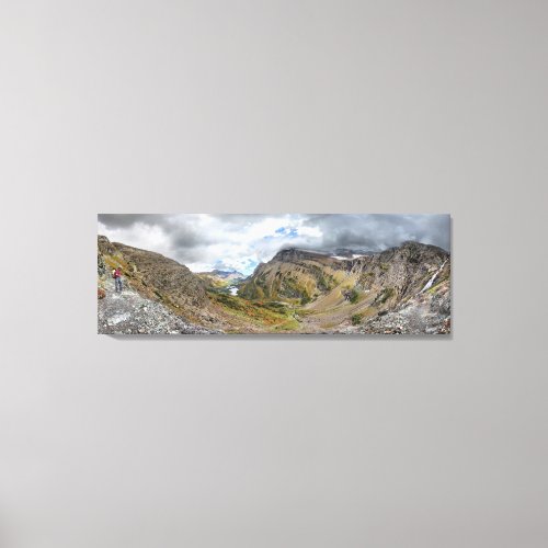 Swiftcurrent Pass Trail 2 _ Glacier National Park Canvas Print