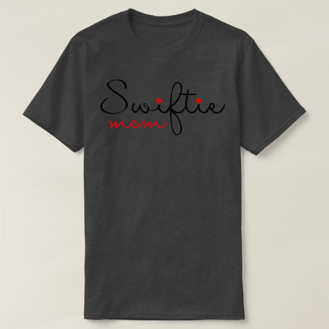 Swiftie Mom Typography TShirt 4 (Design Front)