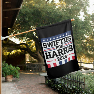 Swifties for Kamala Harris 2024 Vote Support House Flag
