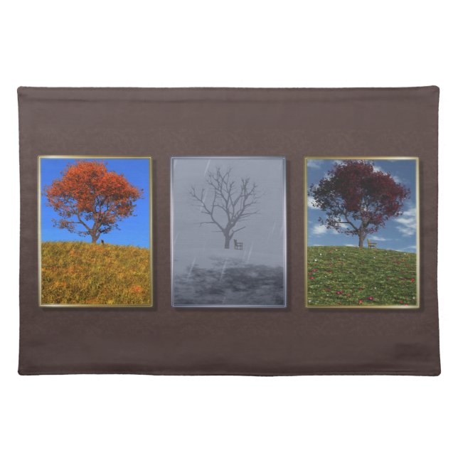 Swiftly Fly the Years Triptych Placemat (Front)