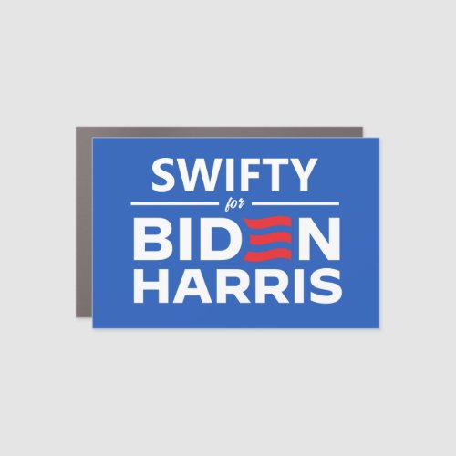 Swifty for Biden Harris Car Magnet