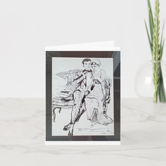 Swigert Marriage Proposal 1917 ... card   (Front)