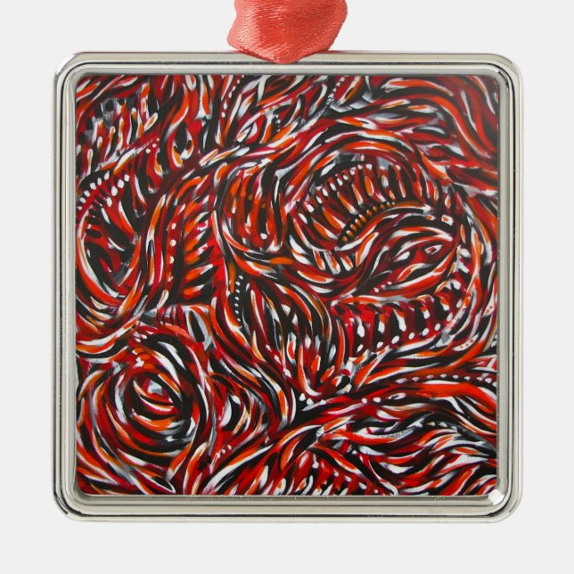 Swim[1] ljs metal ornament (Front)