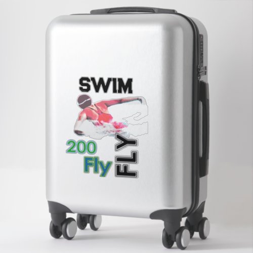 Swim _ 200 Fly Sticker