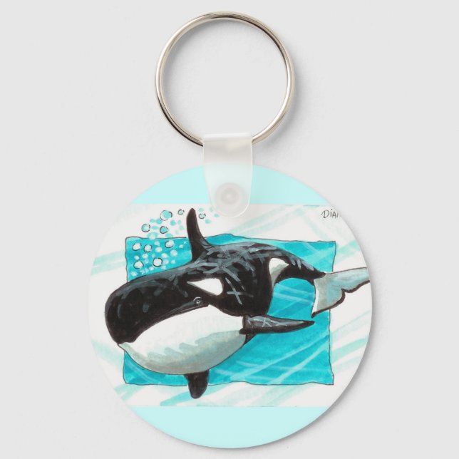 Swim Along Keychain (Front)