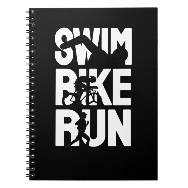 Swim Bike Run Notebook (Front)