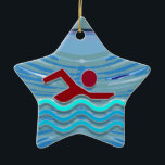 Swim Club Swimmer Exercise Fitness NVN254 Swimming Ceramic Ornament<br><div class="desc">Swim Club Swimmer Exercise Fitness NVN254 Swimming birthday, wedding, anniversary, engagement, baby shower, School, sports, competition, athlete, picnic, walk, marathon, Political, social, commercial, inspirational, motivational, Green, environment, causes, charity, issues, Art, music, drama, army, navy, scouts, volunteer, Rain, snow, mountain, river, lake, pond, sea, Tree, flower, leaf, sand, soil, flood, volcano,...</div>