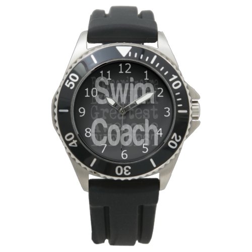 Swim Coach Extraordinaire Watch