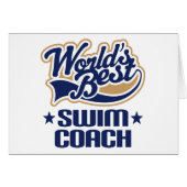 Swim Coach Gift (Front Horizontal)