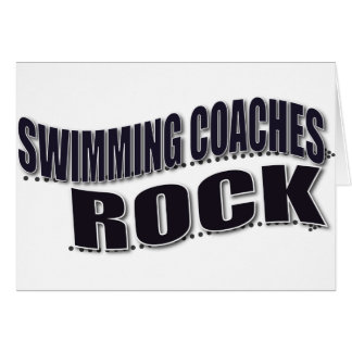 Swim Coach Gifts Cards